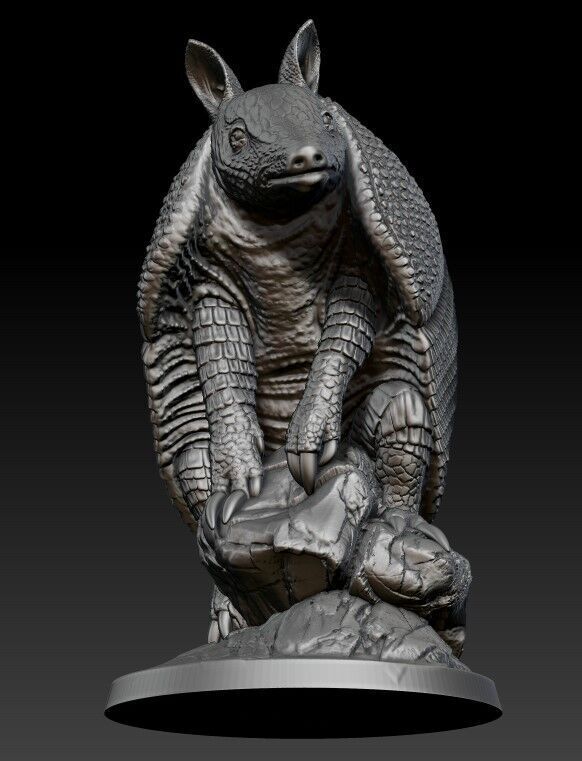 armadillo 3D print model_7