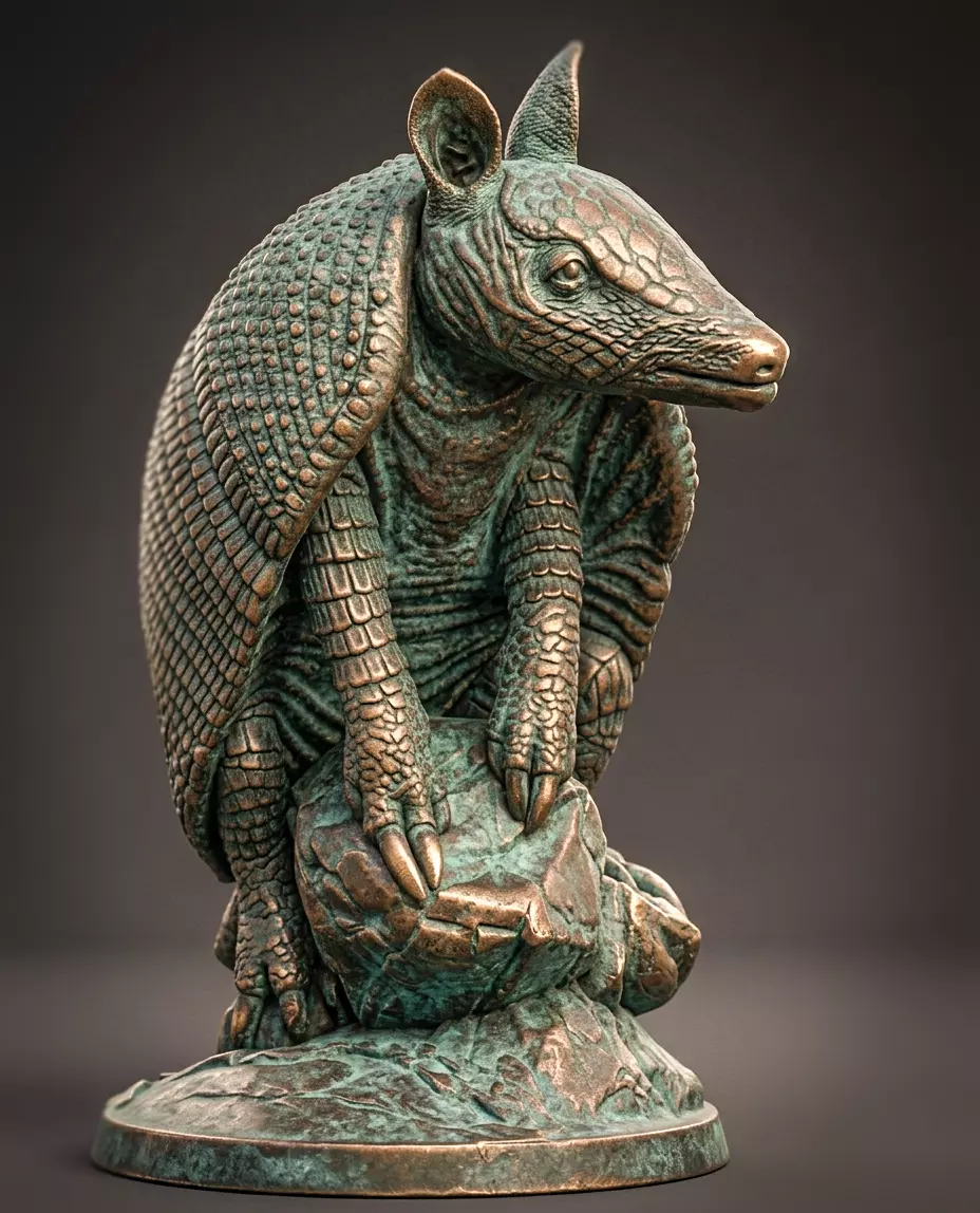 armadillo 3D print model