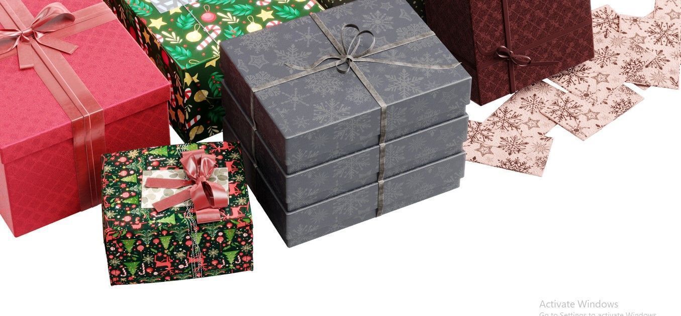 Christmas Gifts SET 02 3D model_8