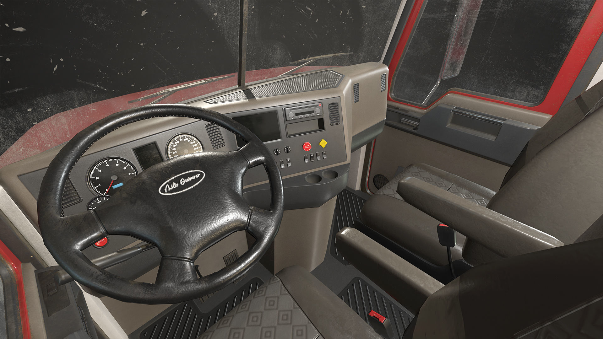 Semi Truck Mega Pack Low-poly 3D model_14