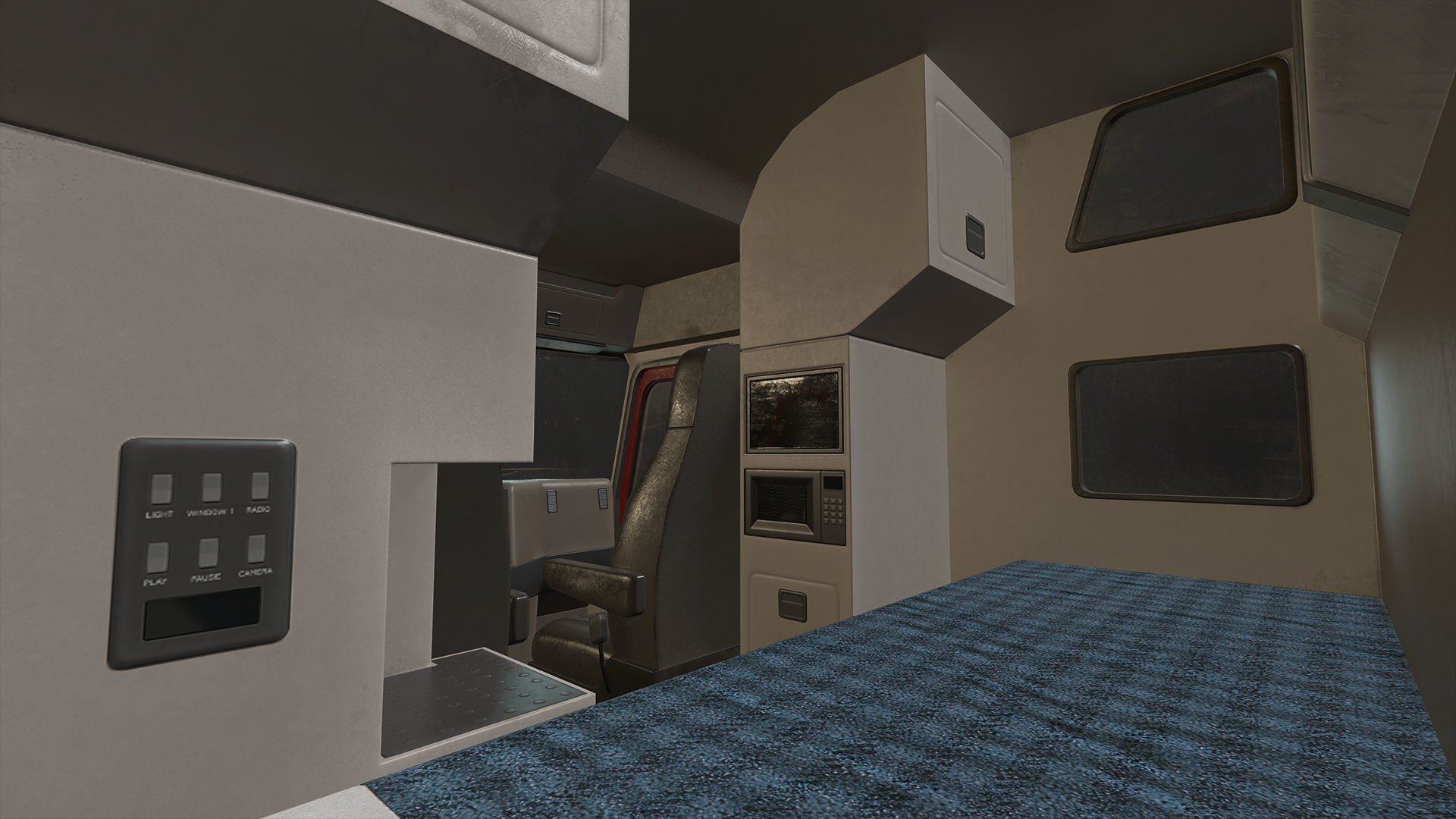 Semi Truck Mega Pack Low-poly 3D model_17