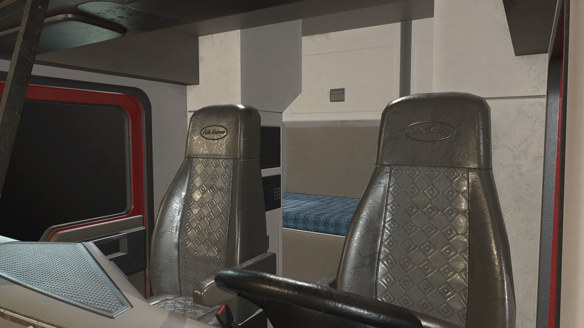 Semi Truck Mega Pack Low-poly 3D model_15