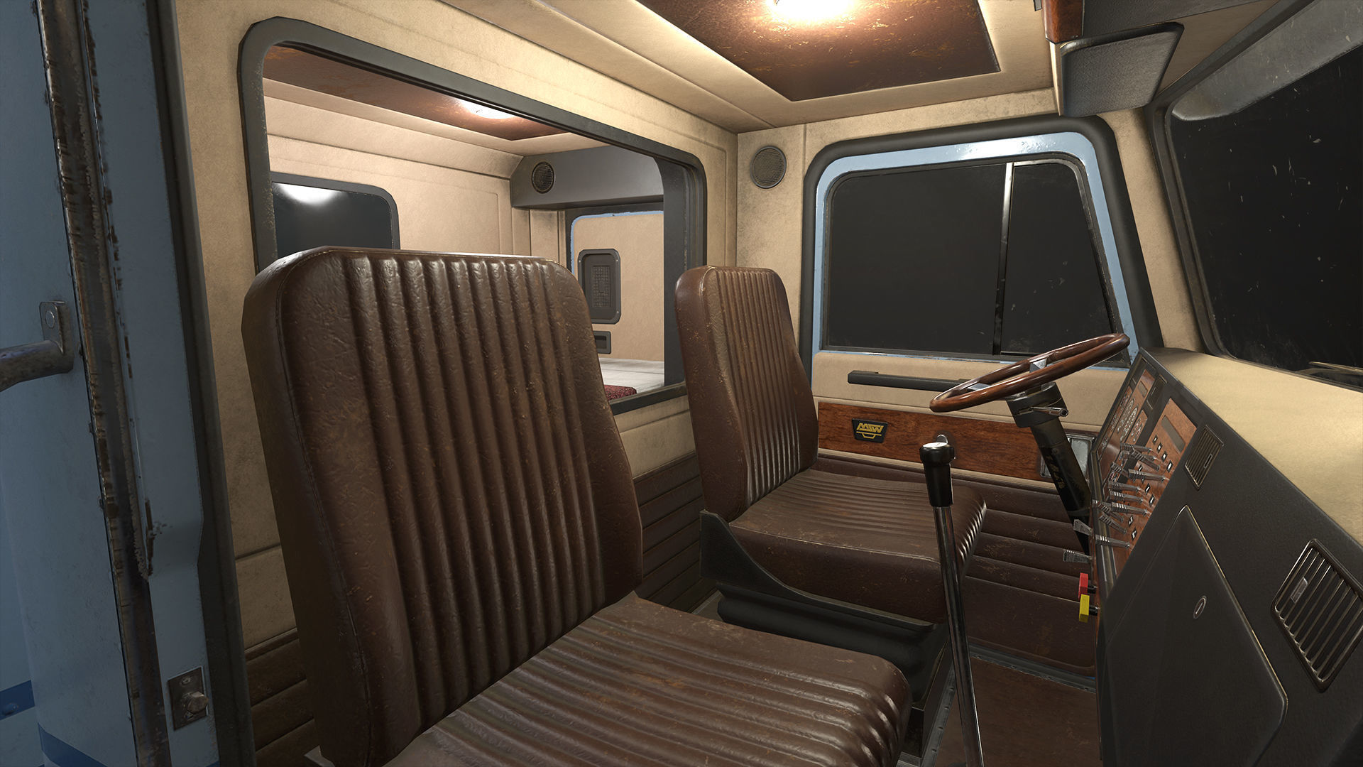 Semi Truck Mega Pack Low-poly 3D model_6