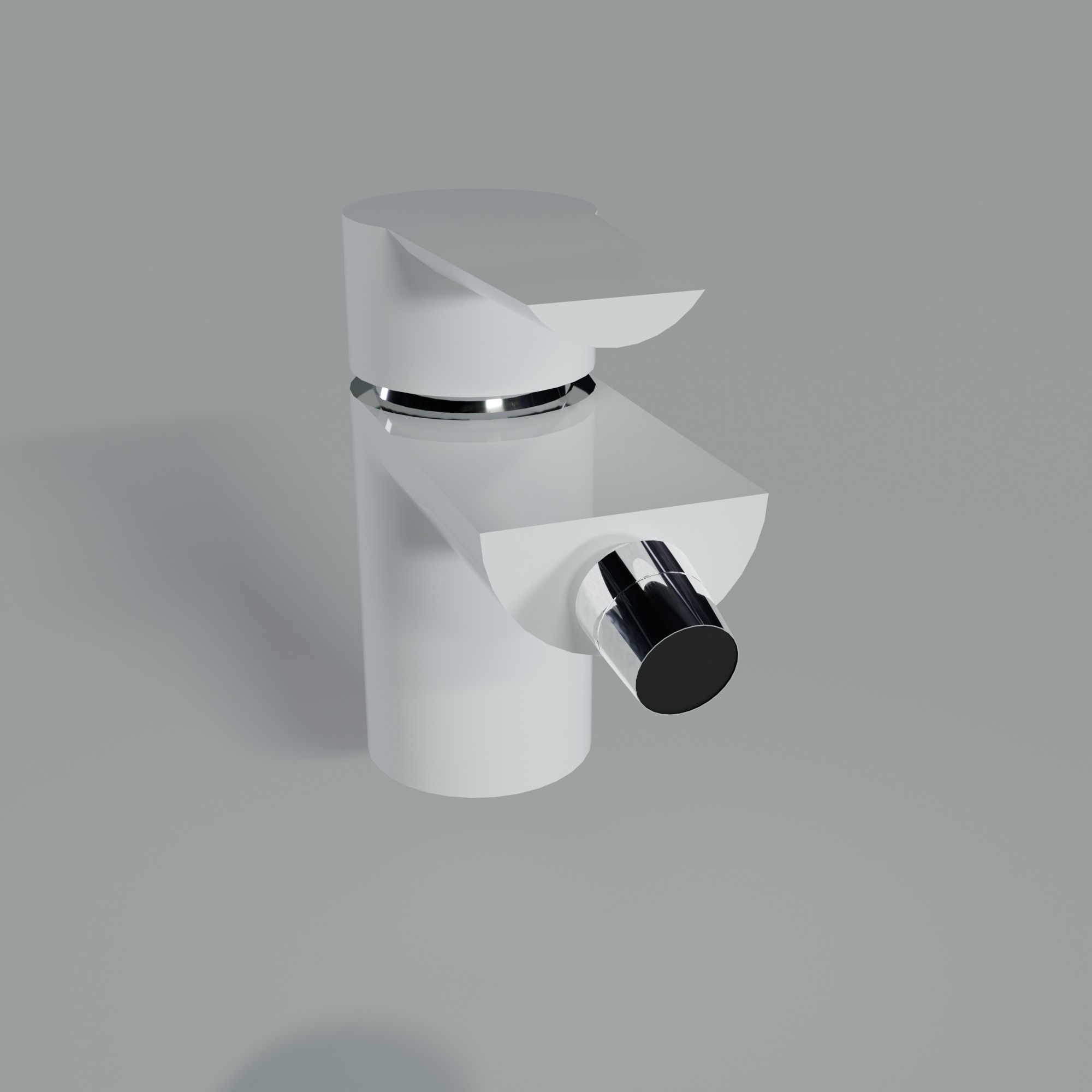 bathroom tap Low-poly 3D model Free low-poly 3D model_5