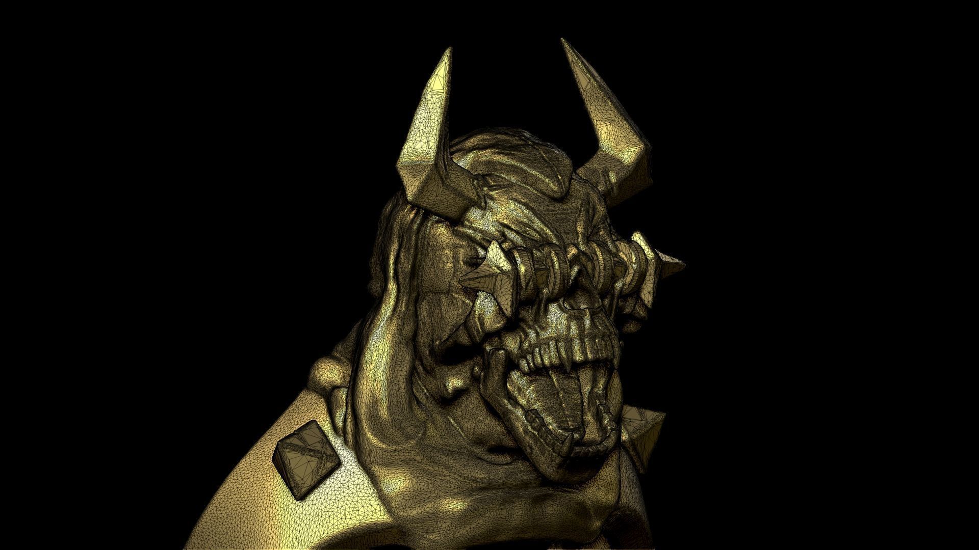 Dark Guardian Ring 3D print model_16