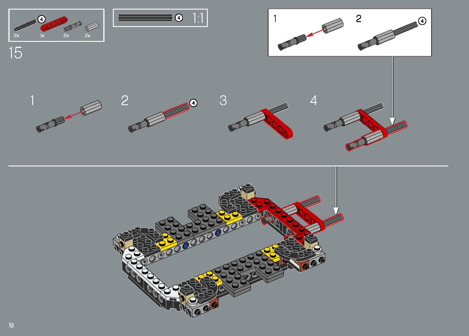 TwindBricks3D - 10300 Back to the Future Time Machine 3D print model_11