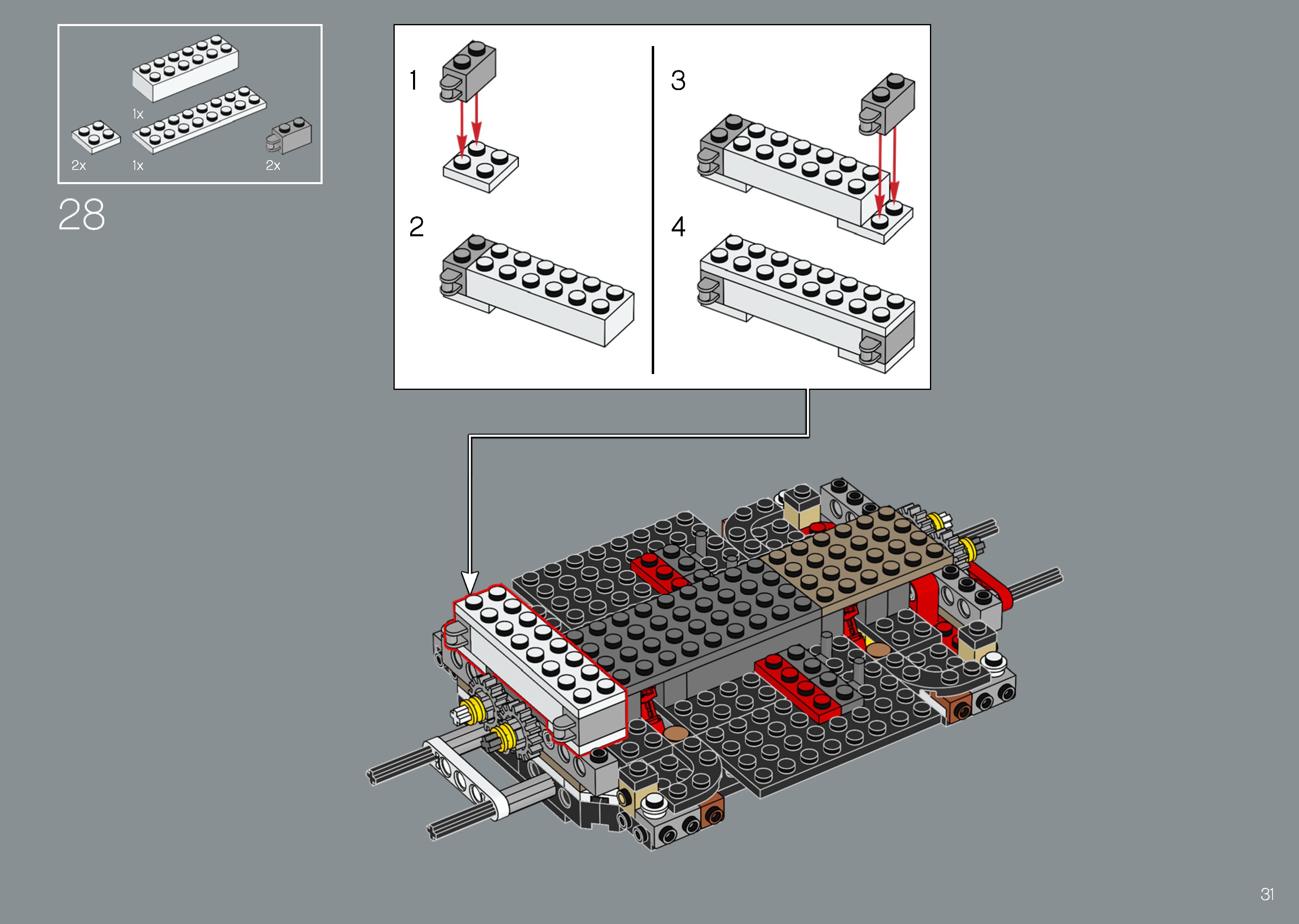 TwindBricks3D - 10300 Back to the Future Time Machine 3D print model_24