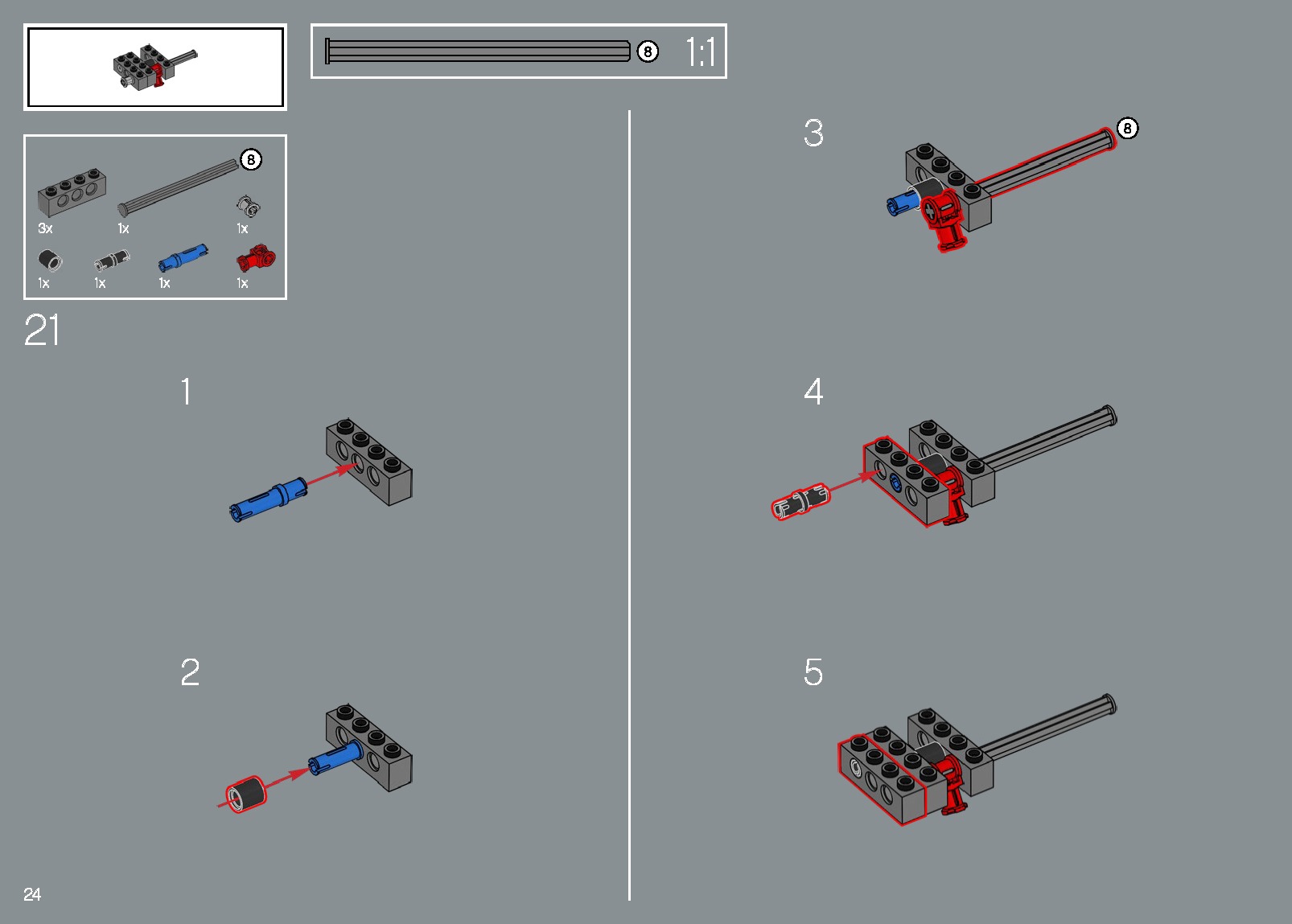 TwindBricks3D - 10300 Back to the Future Time Machine 3D print model_17