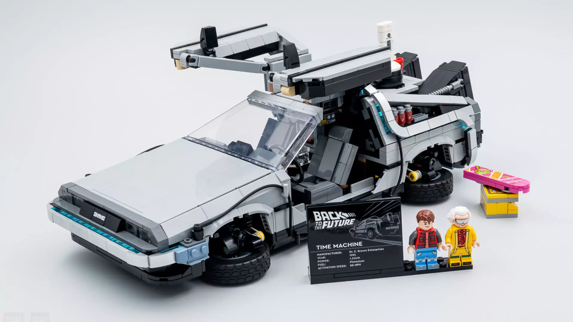 TwindBricks3D - 10300 Back to the Future Time Machine 3D print model_0