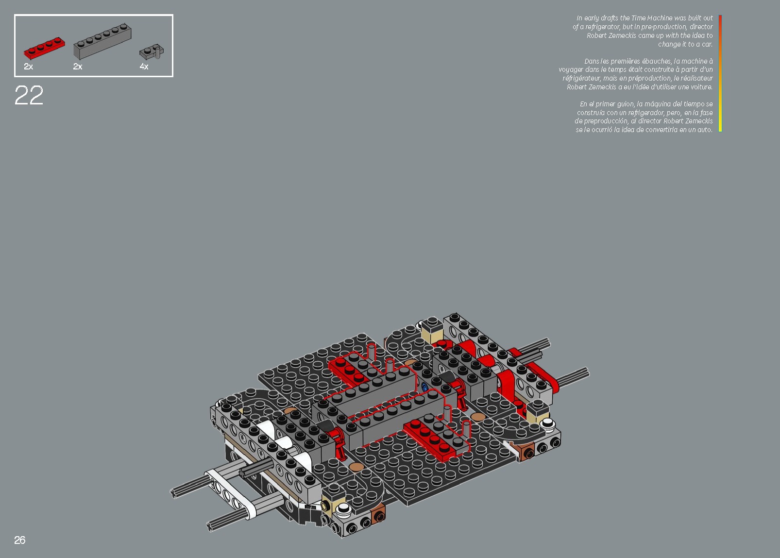 TwindBricks3D - 10300 Back to the Future Time Machine 3D print model_19