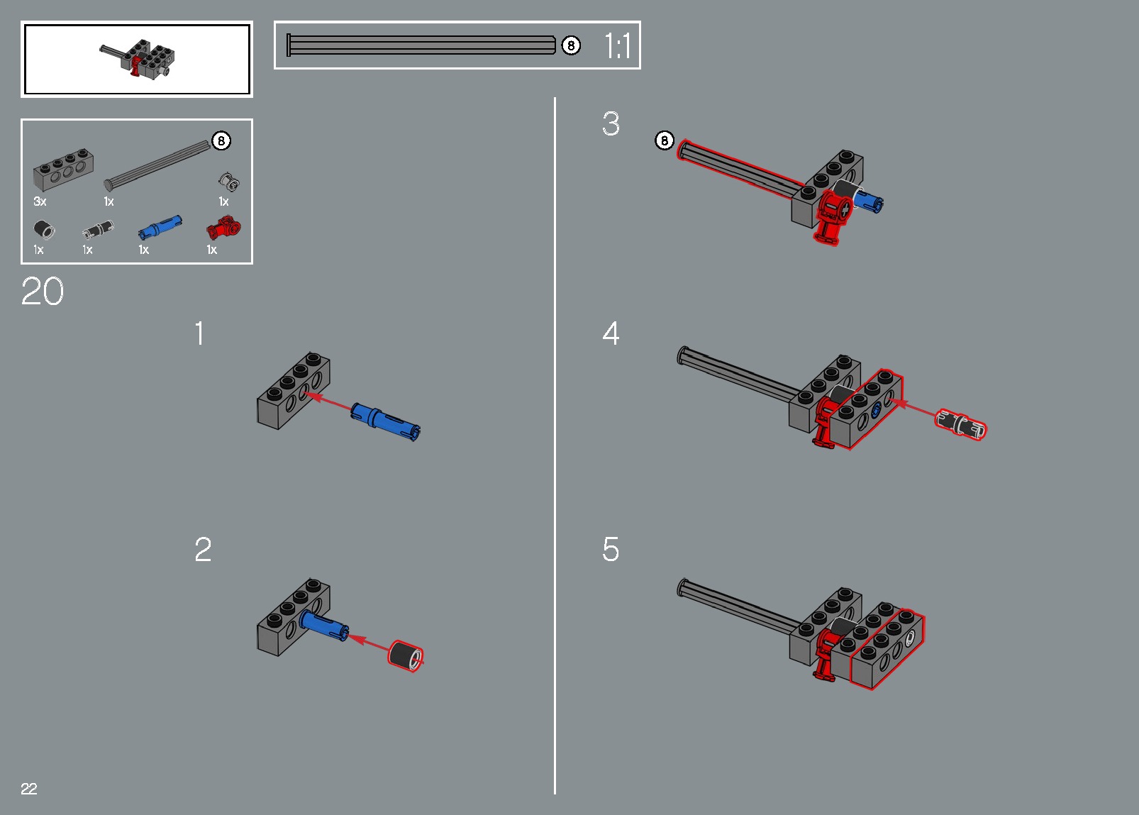 TwindBricks3D - 10300 Back to the Future Time Machine 3D print model_15