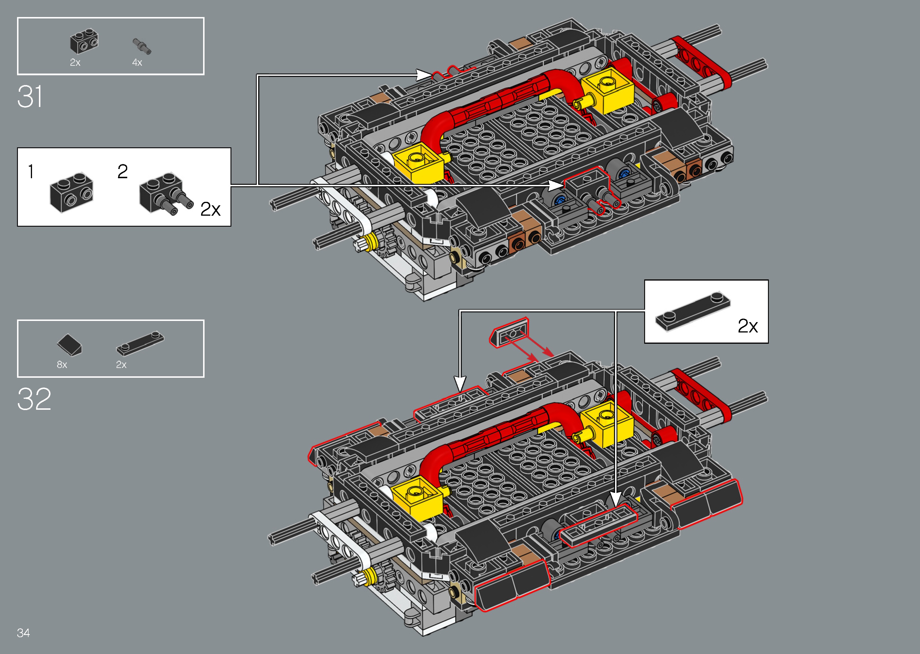 TwindBricks3D - 10300 Back to the Future Time Machine 3D print model_27