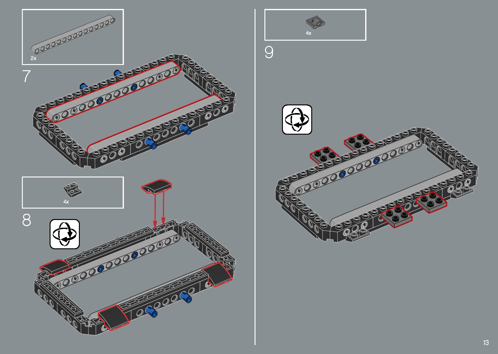 TwindBricks3D - 10300 Back to the Future Time Machine 3D print model_6
