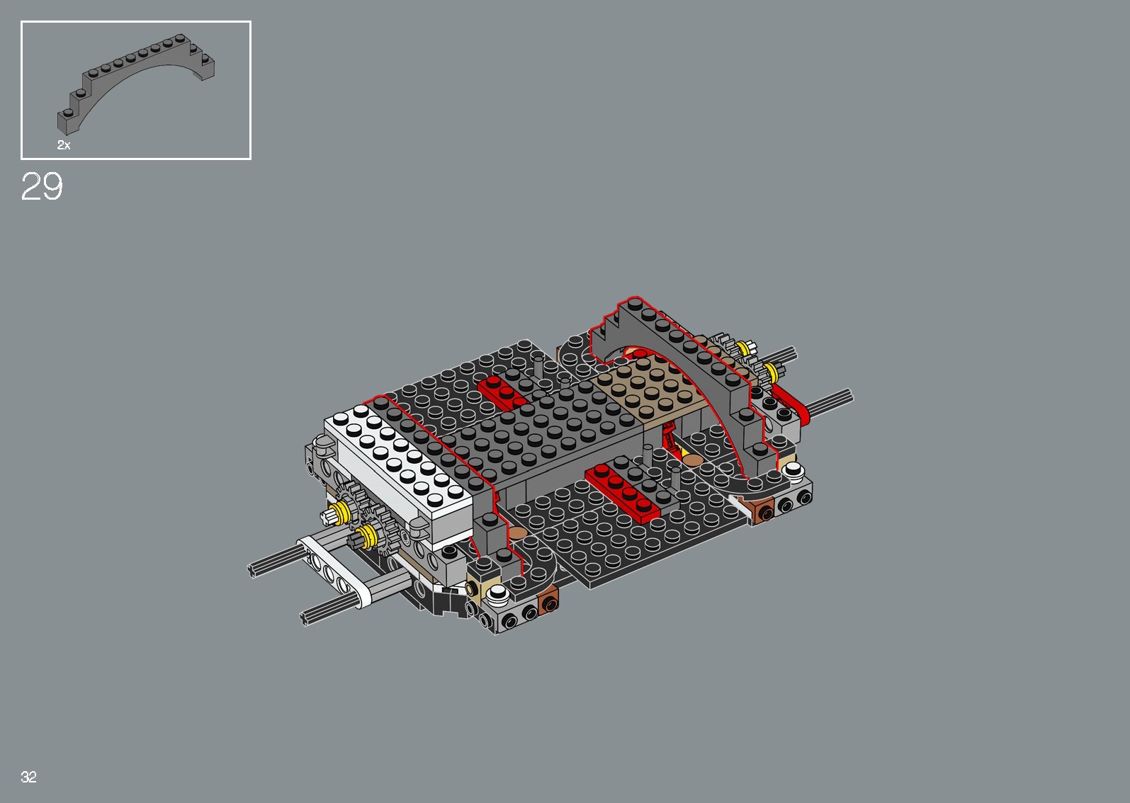 TwindBricks3D - 10300 Back to the Future Time Machine 3D print model_25