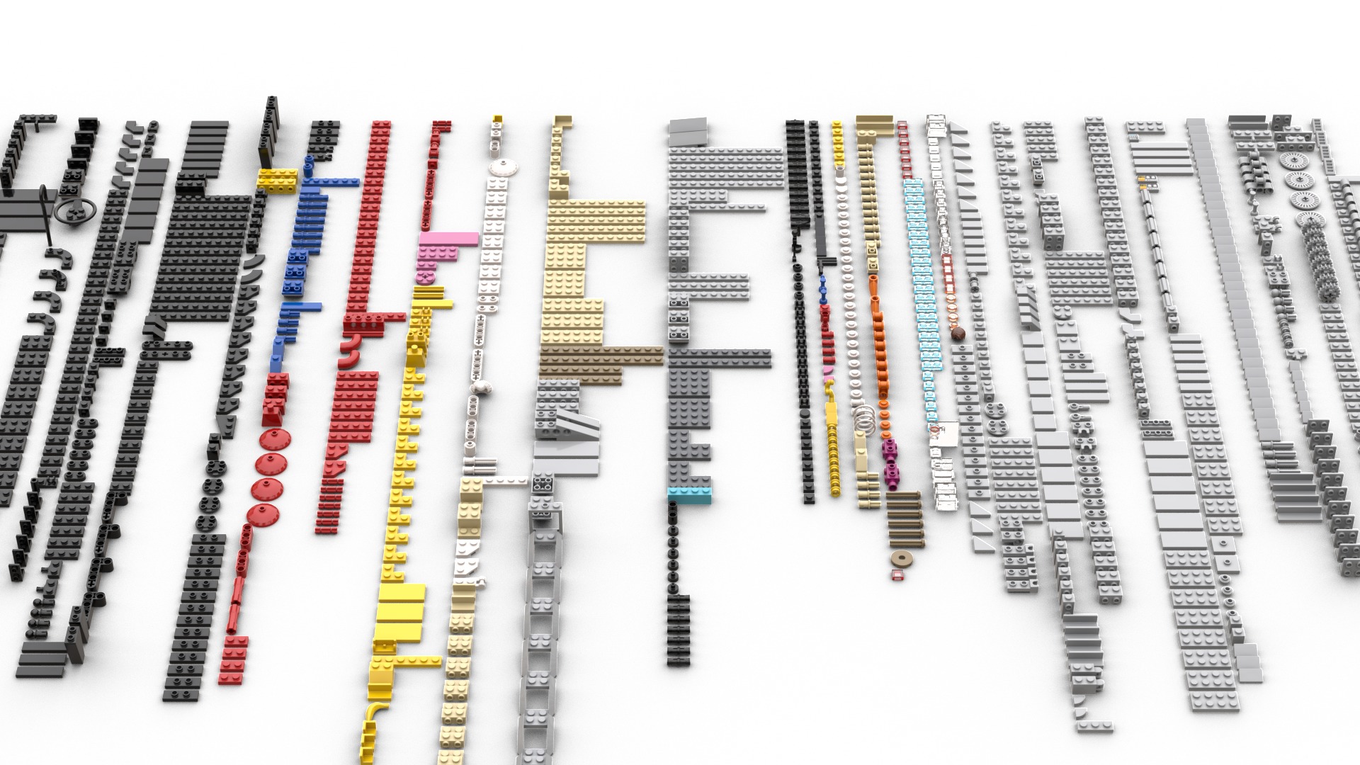 TwindBricks3D - 10300 Back to the Future Time Machine 3D print model_1