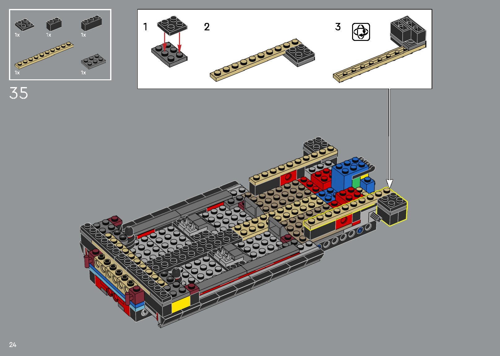TwindBricks3D - 10304 Chevrolet Camaro Z28 3D print model_25