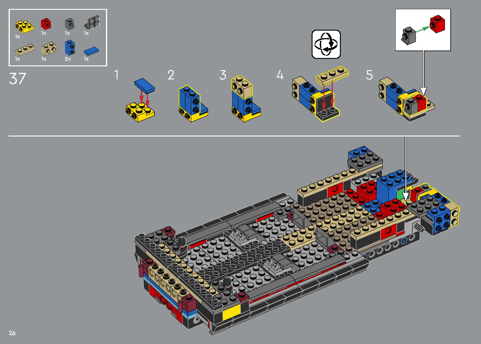 TwindBricks3D - 10304 Chevrolet Camaro Z28 3D print model_27