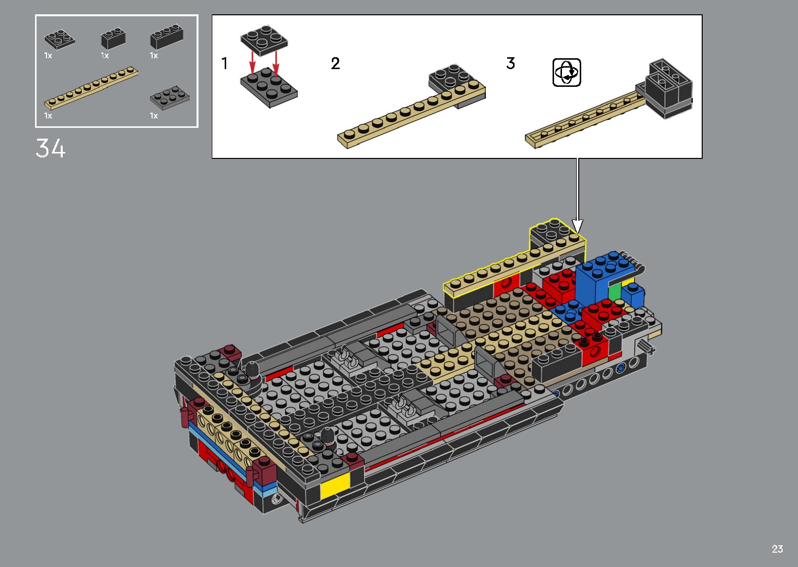 TwindBricks3D - 10304 Chevrolet Camaro Z28 3D print model_24