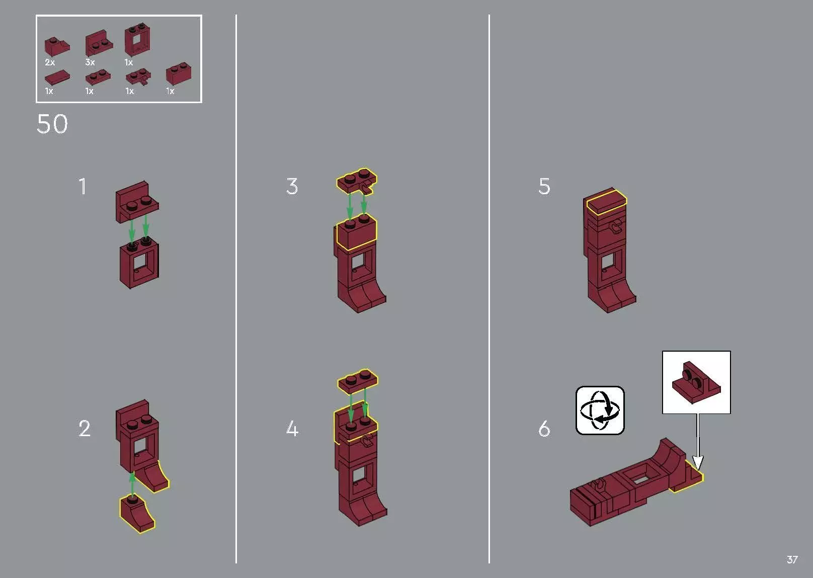 TwindBricks3D - 10304 Chevrolet Camaro Z28 3D print model_41