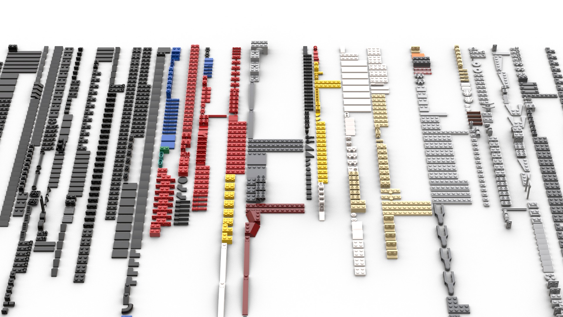 TwindBricks3D - 10304 Chevrolet Camaro Z28 3D print model_1