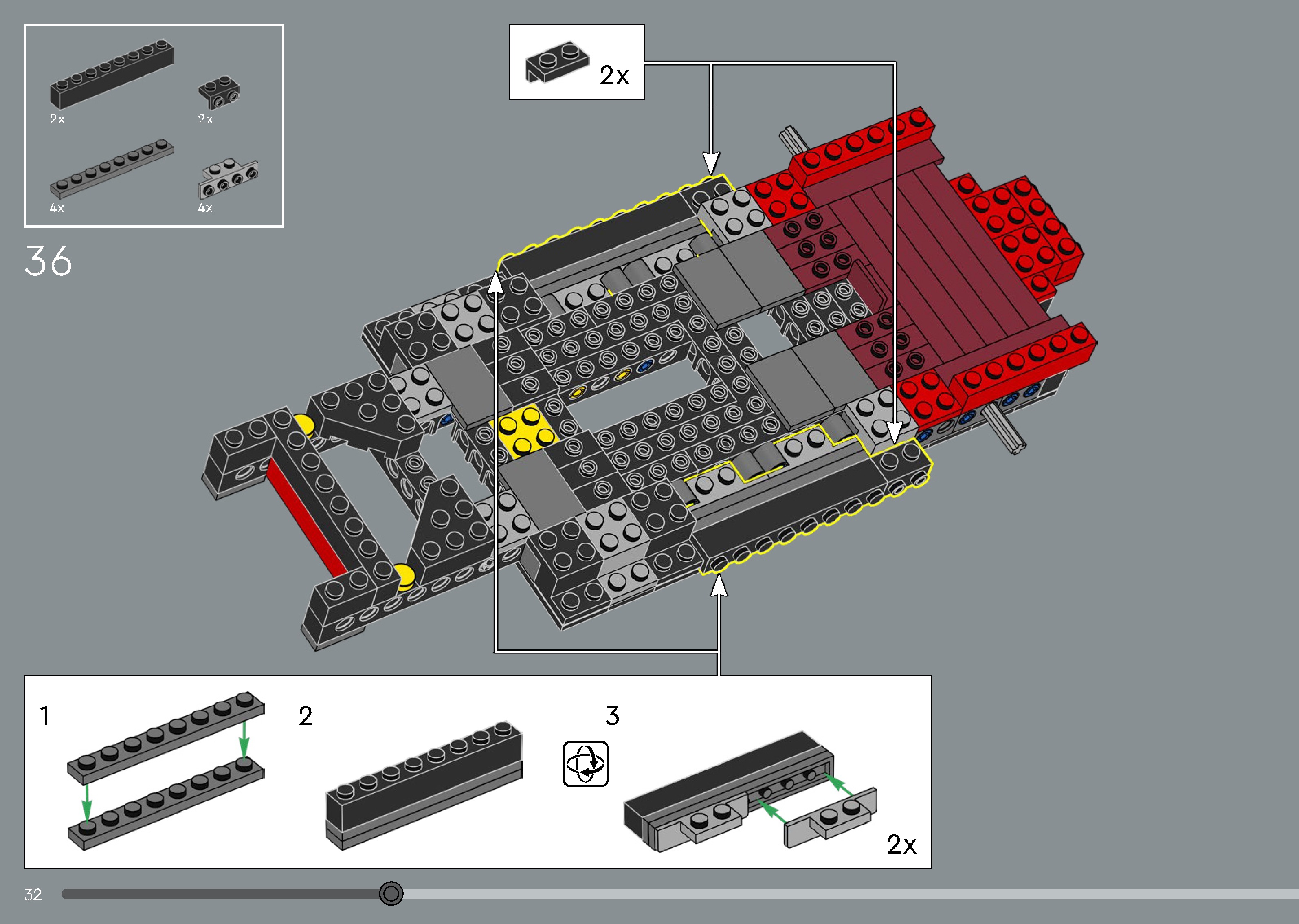 TwindBricks3D - 10321 Corvette 3D print model_22