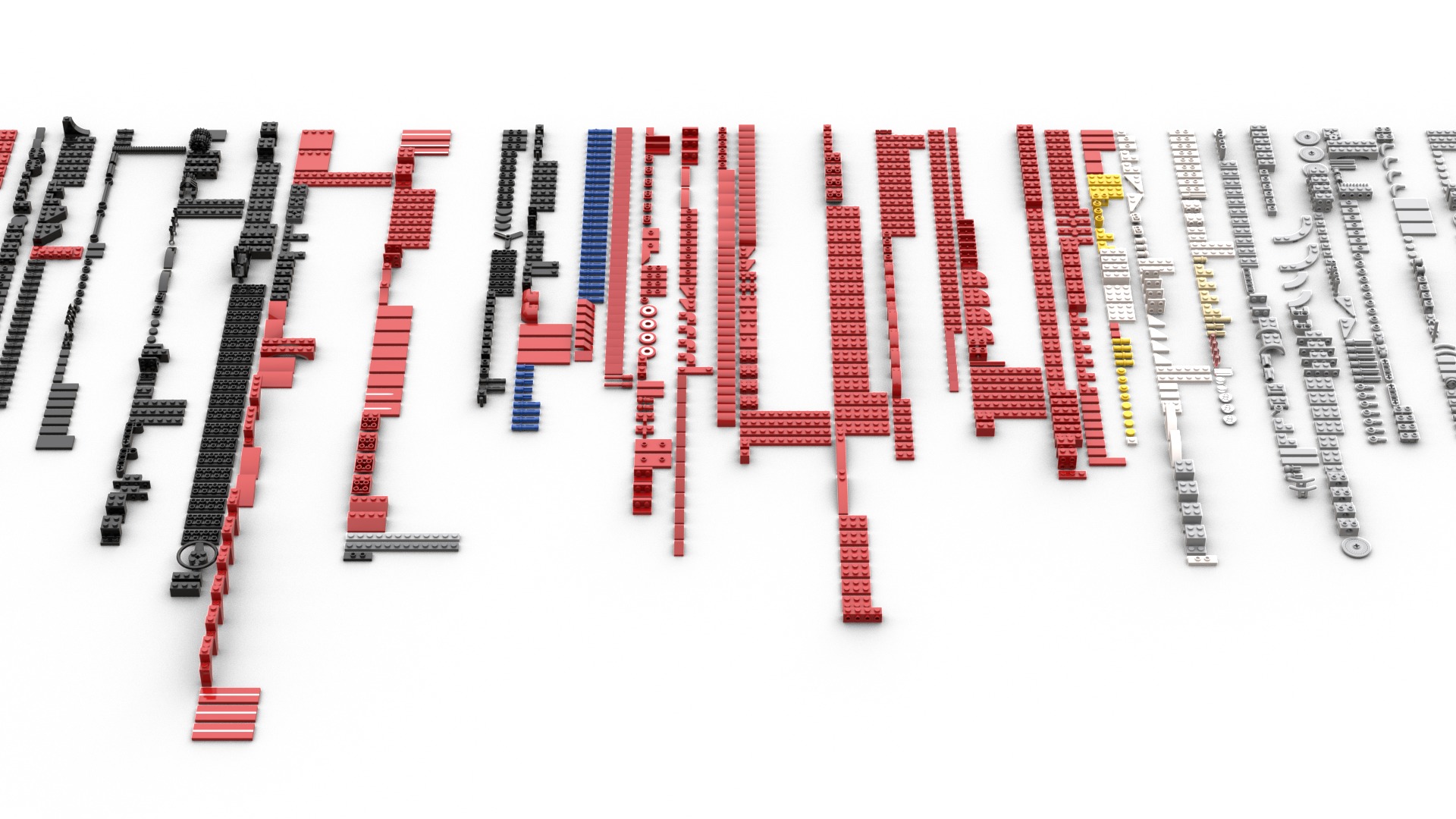 TwindBricks3D - 10321 Corvette 3D print model_1