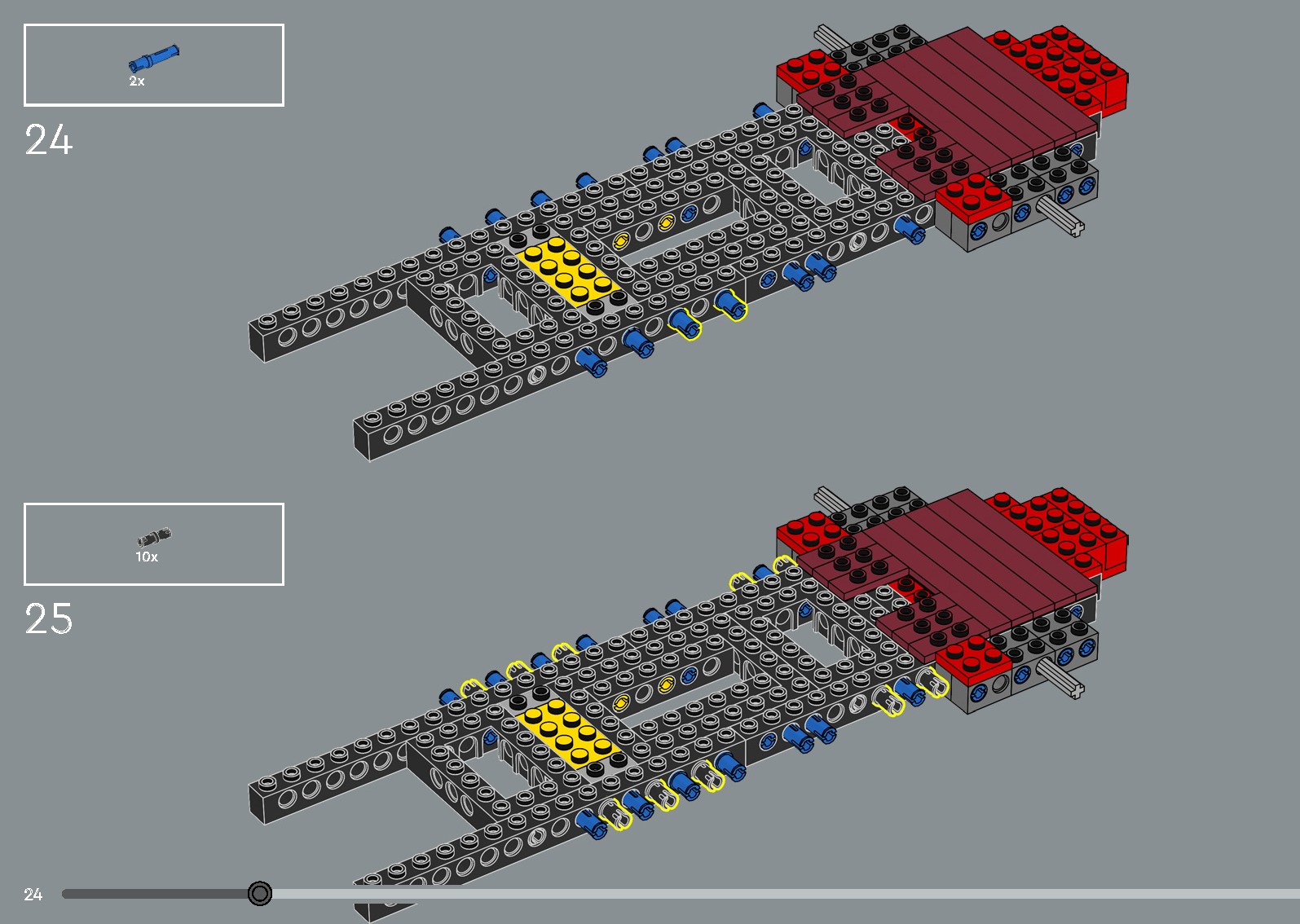 TwindBricks3D - 10321 Corvette 3D print model_14