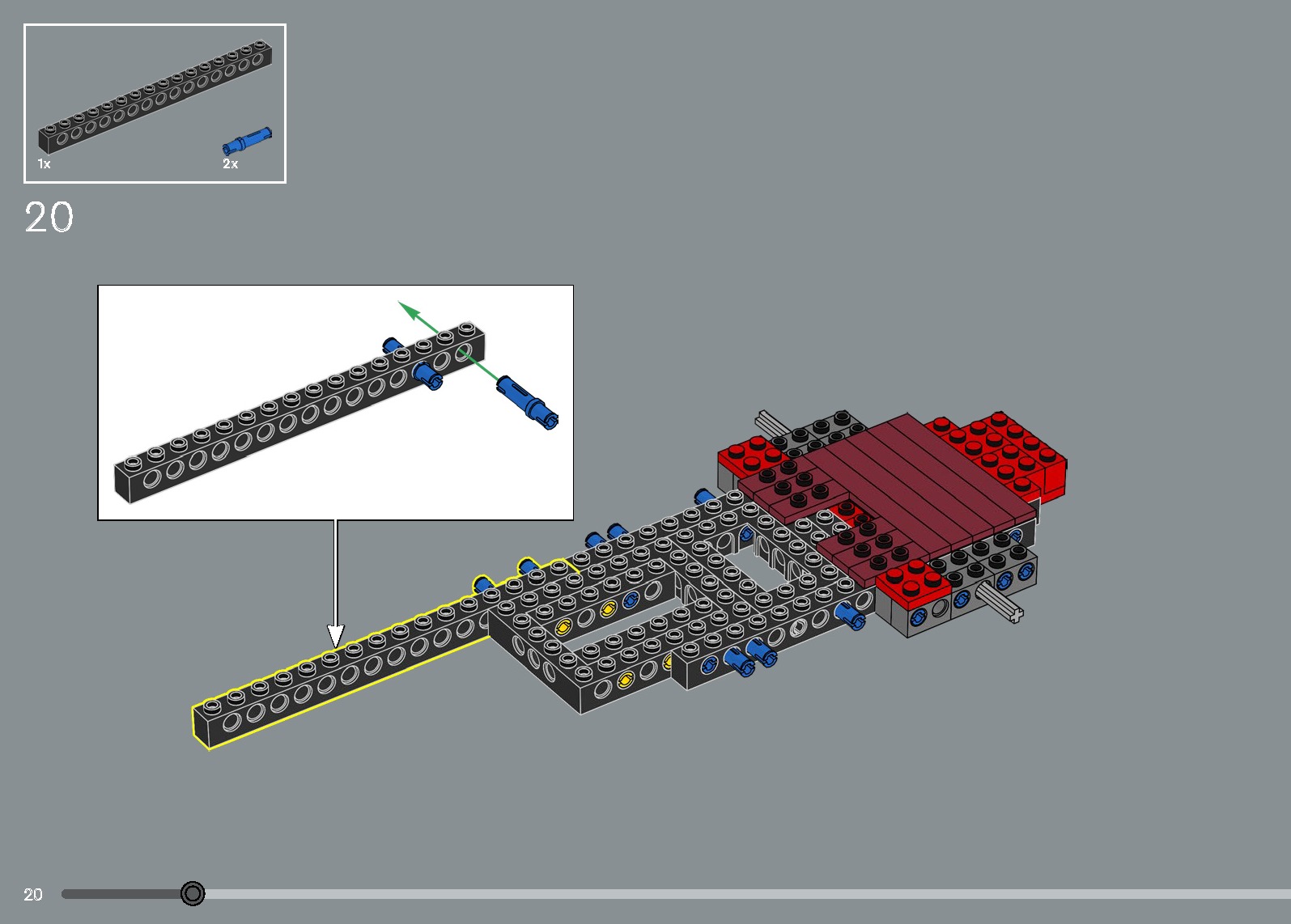 TwindBricks3D - 10321 Corvette 3D print model_10