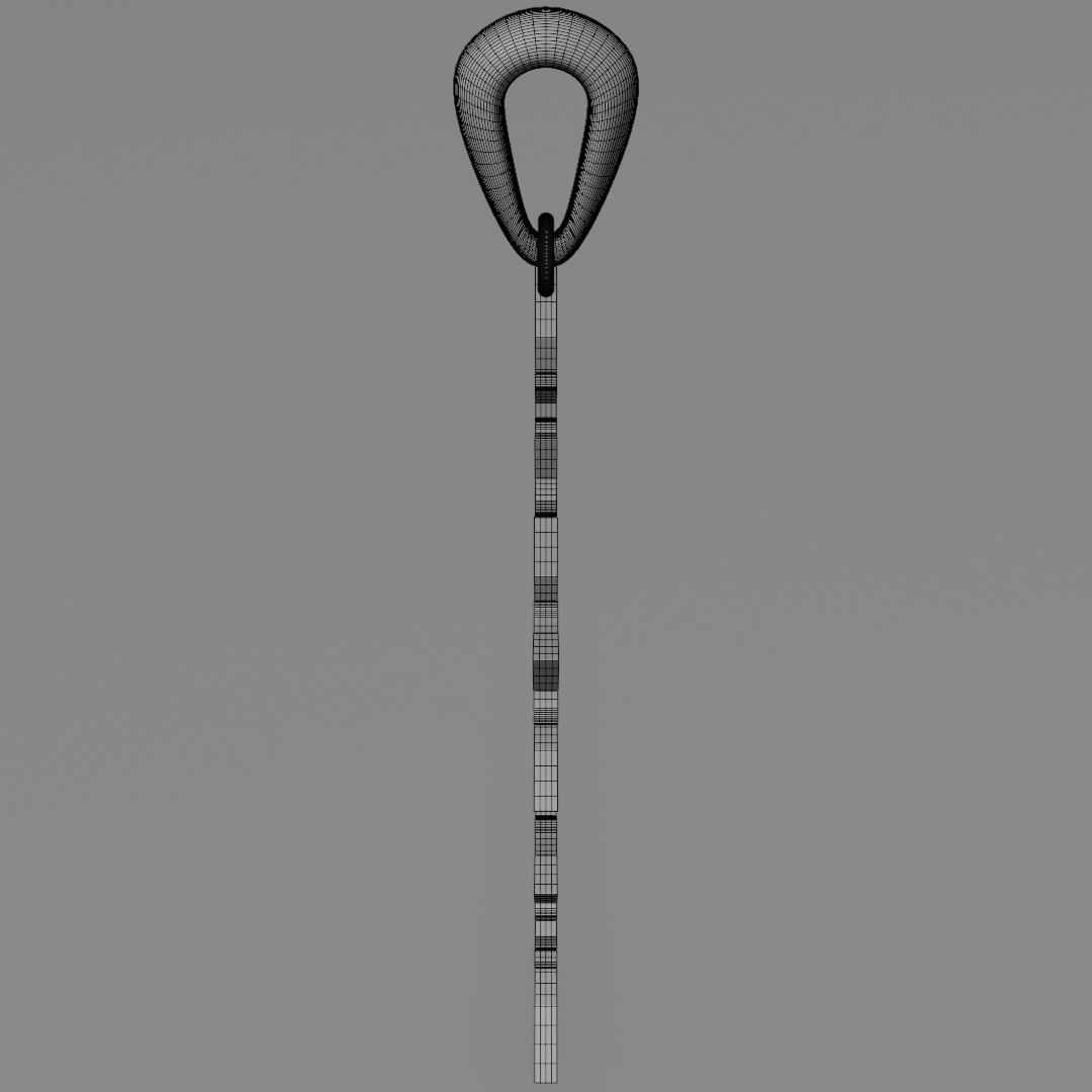 Snowflake jewerly pendent 3D print model_14