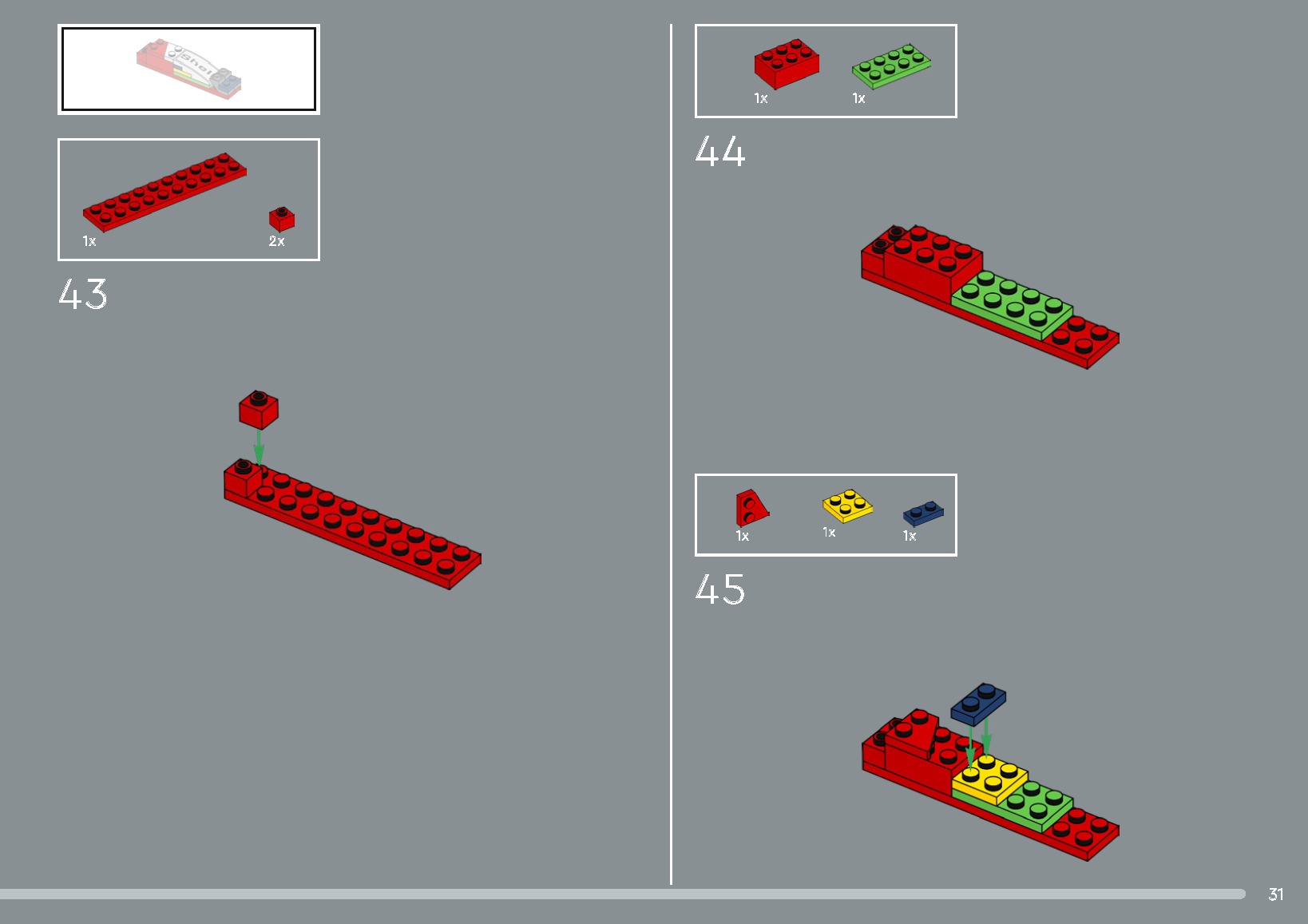TwindBricks3D - 10330 McLaren MP44 - Ayrton Senna 3D print model_21