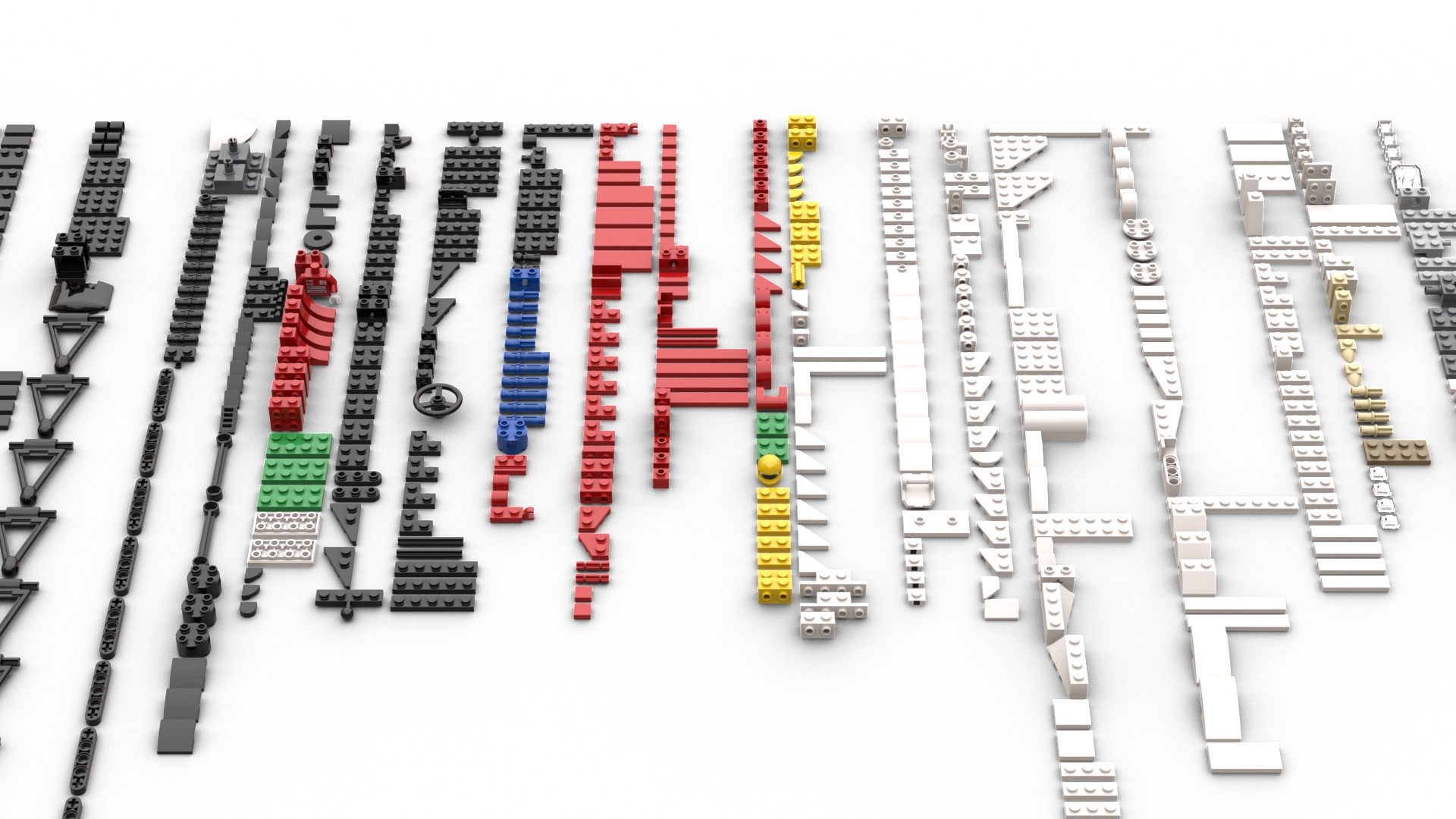 TwindBricks3D - 10330 McLaren MP44 - Ayrton Senna 3D print model_1