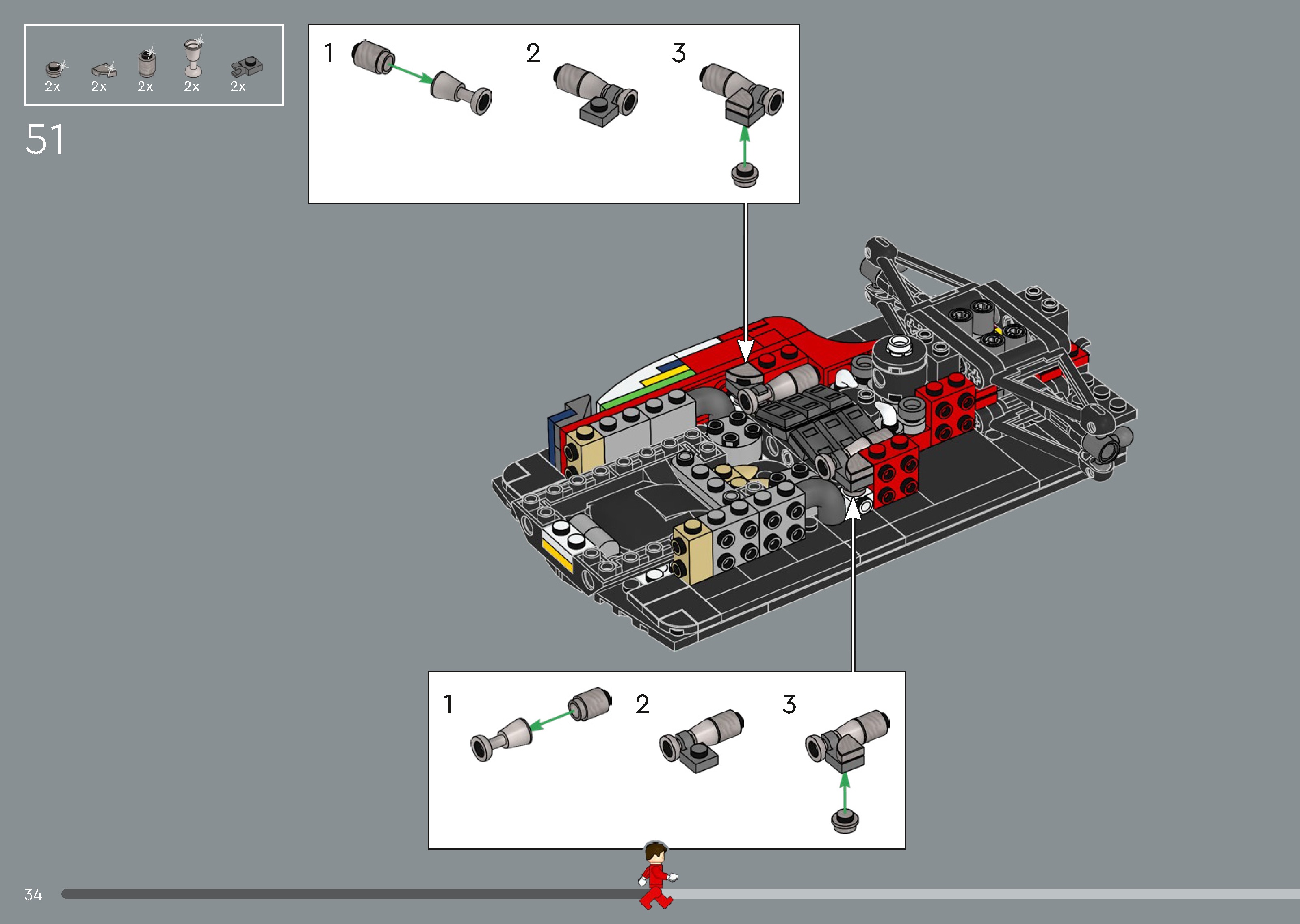 TwindBricks3D - 10330 McLaren MP44 - Ayrton Senna 3D print model_28