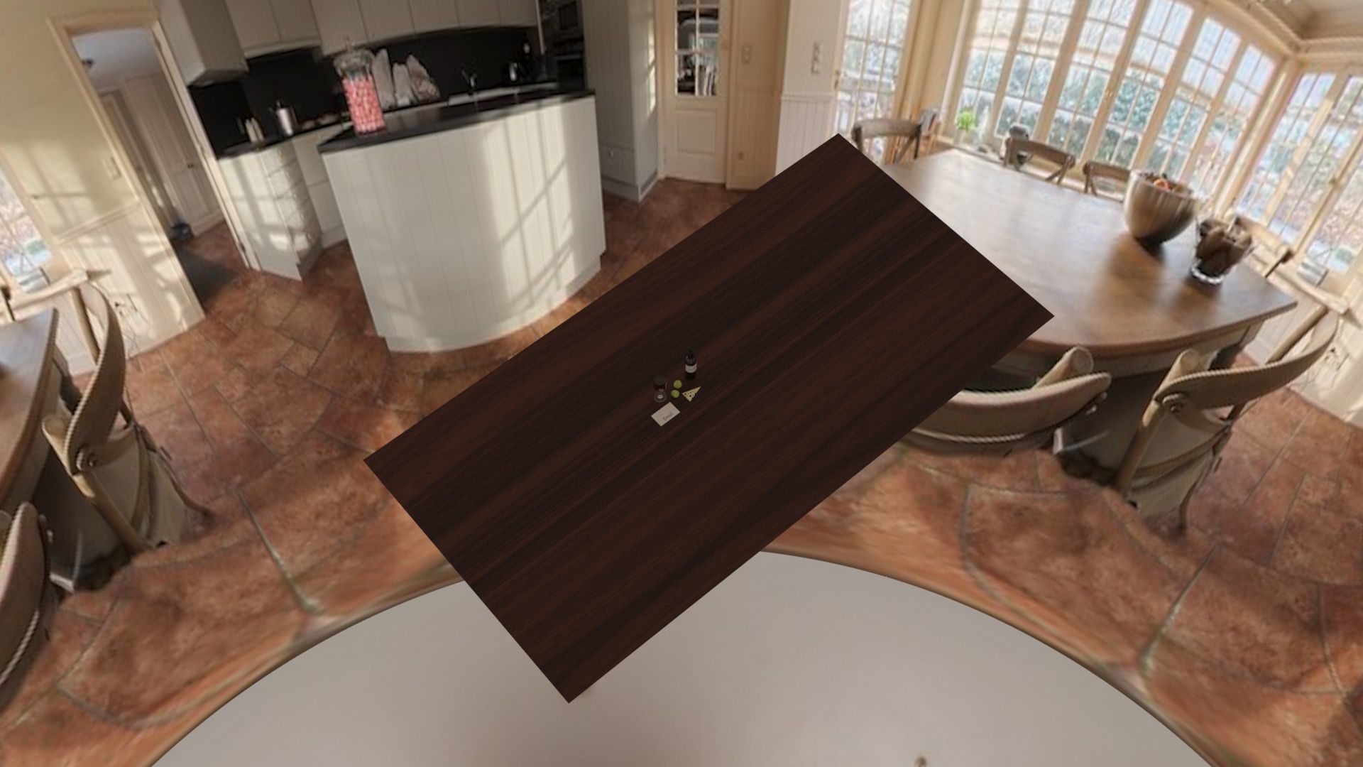 Wine Table 3D model_6