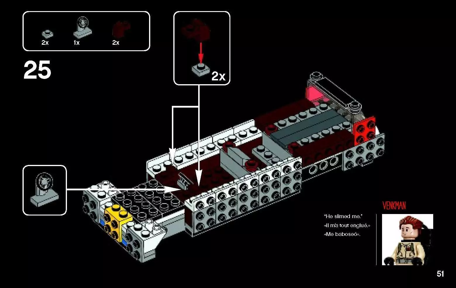 TwindBricks3D - 21108 Ghostbusters Ecto-1 3D print model_36