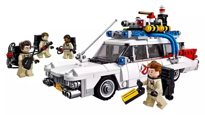 TwindBricks3D - 21108 Ghostbusters Ecto-1 3D print model