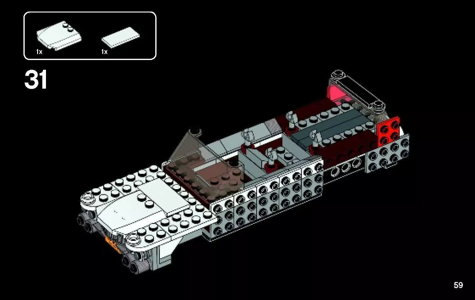 TwindBricks3D - 21108 Ghostbusters Ecto-1 3D print model_44