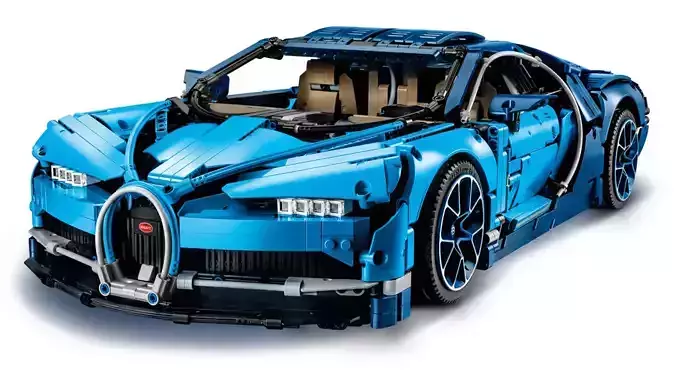 TwindBricks3D - 42083 Bugatti Chiron 3D print model