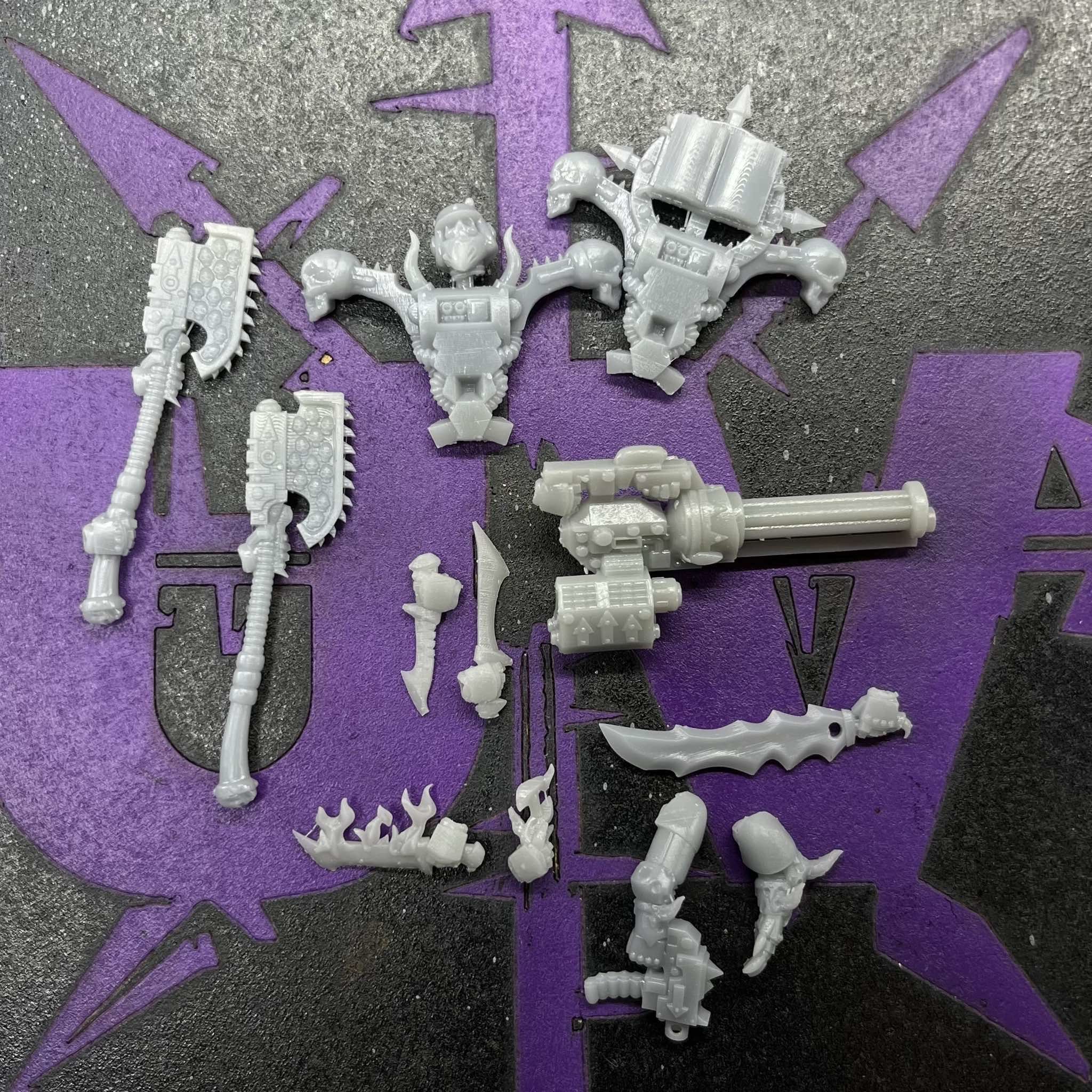 Legionary upgrade sprue 3D print model_1