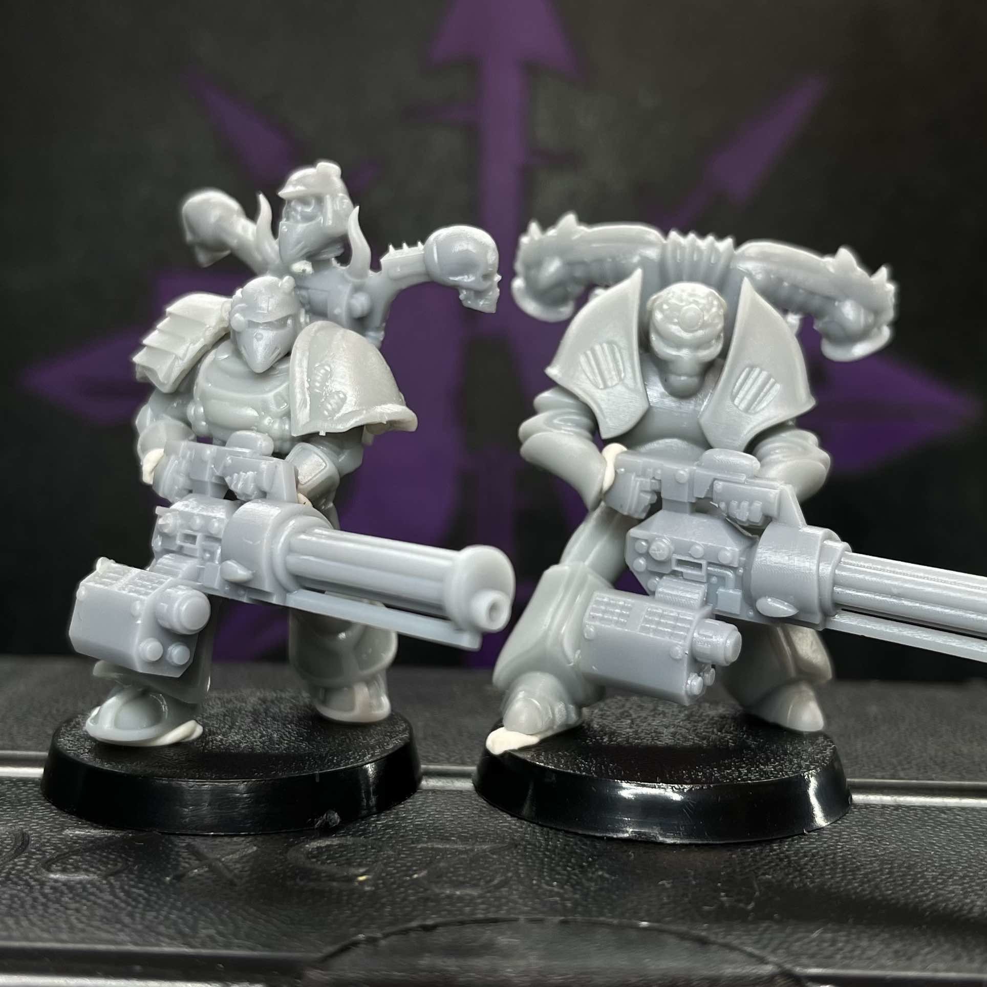 Legionary upgrade sprue 3D print model_2