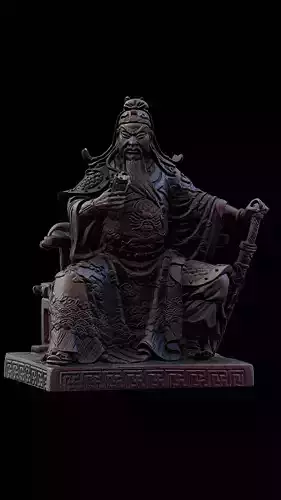 Guan Yu 3D Model by BBM Studio