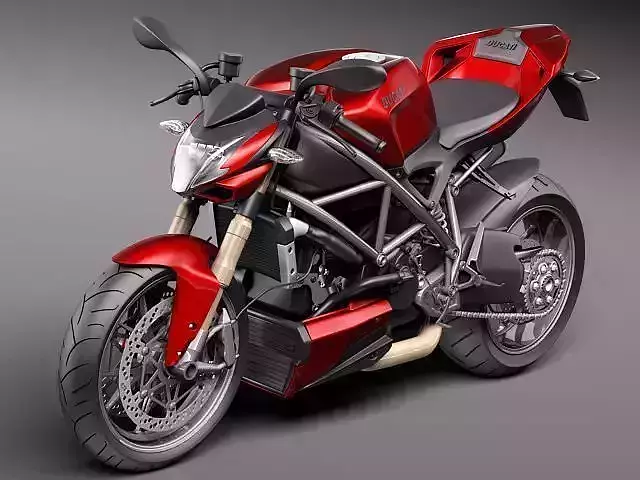 Ducati StreetFighter 2011 3D model