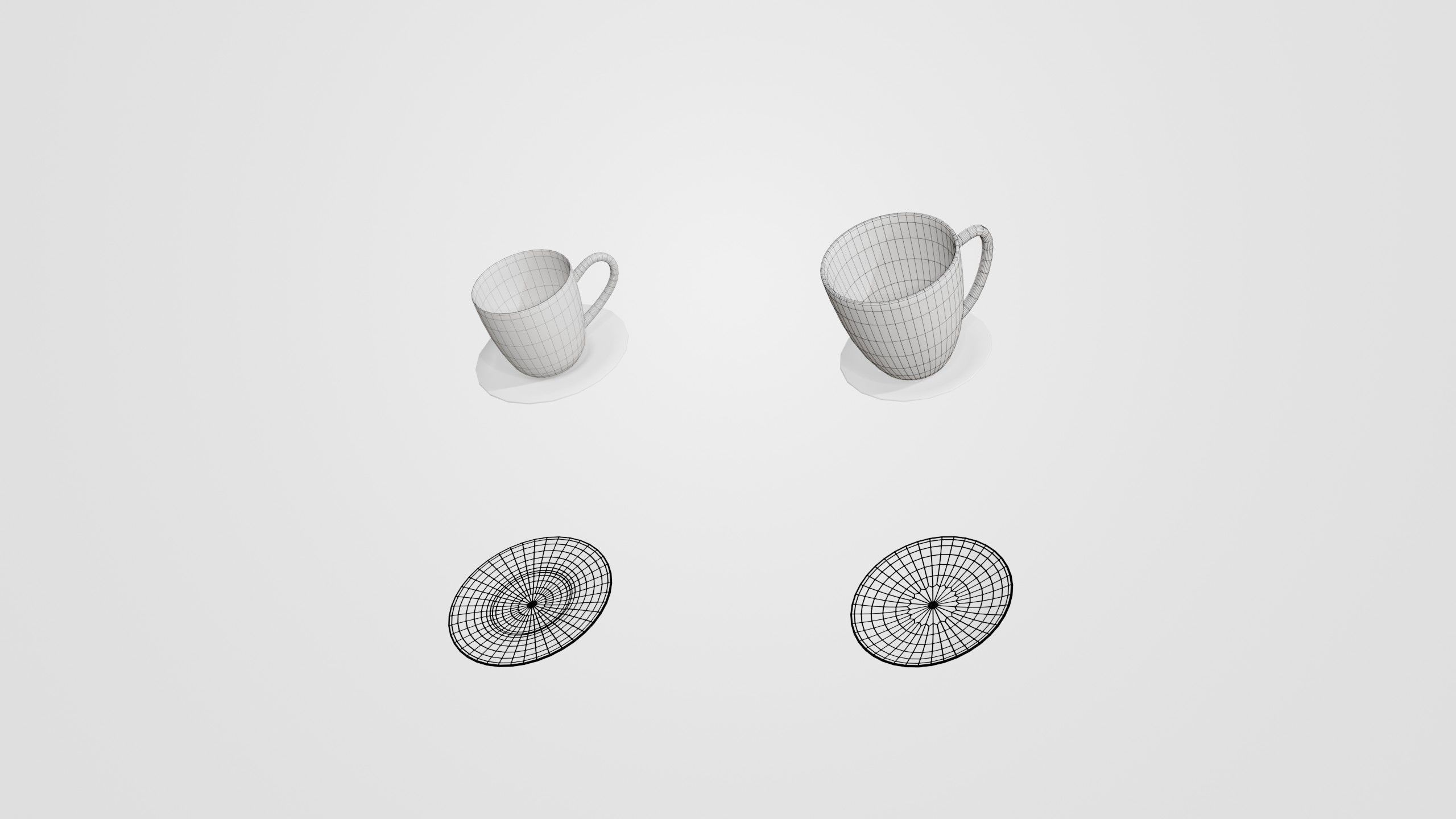 Kitchen Items Pack Low-poly 3D model_84