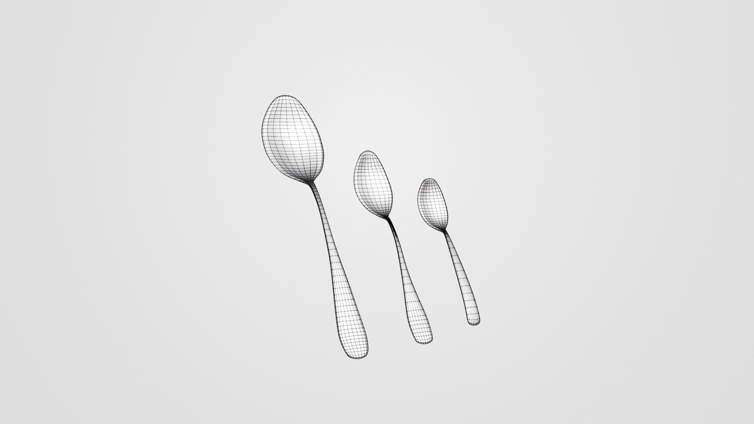 Kitchen Items Pack Low-poly 3D model_77