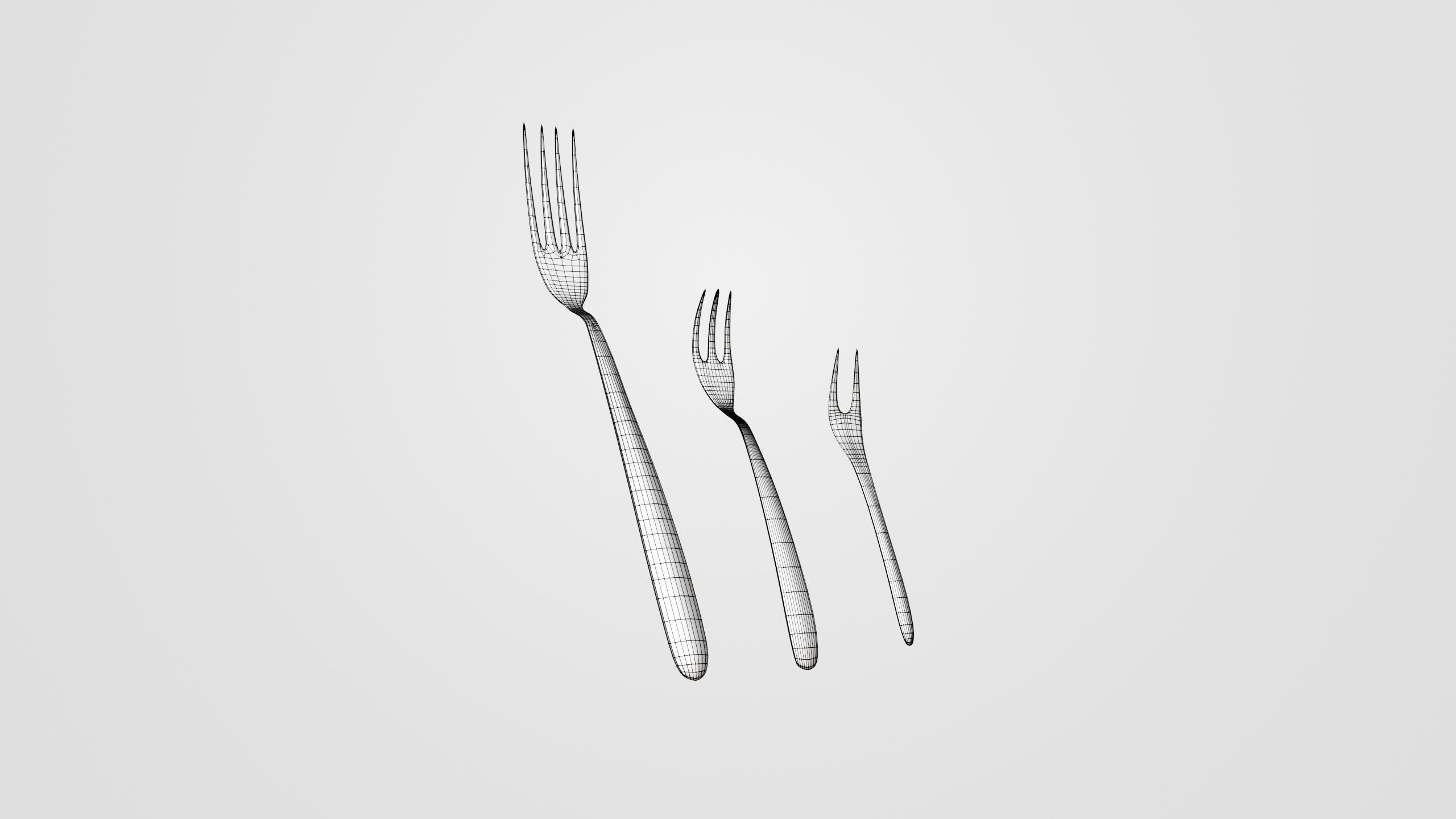 Kitchen Items Pack Low-poly 3D model_76