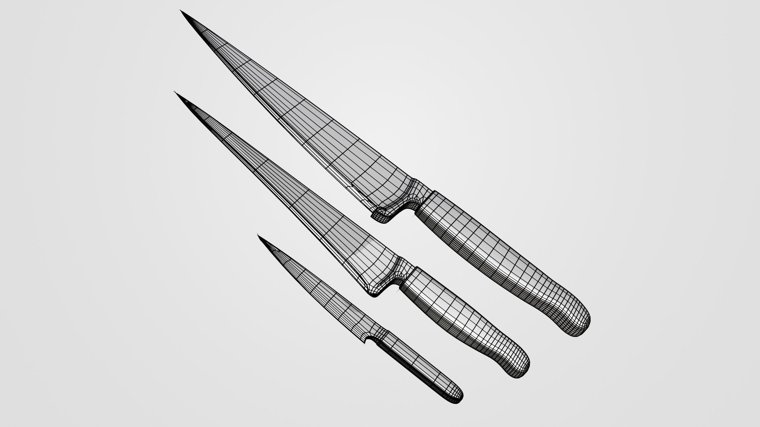 Kitchen Items Pack Low-poly 3D model_78