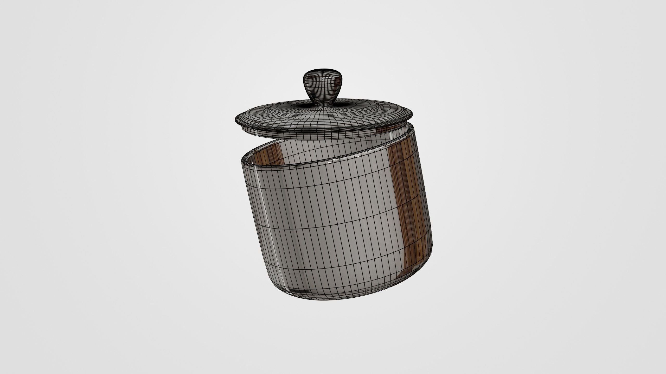 Kitchen Items Pack Low-poly 3D model_53
