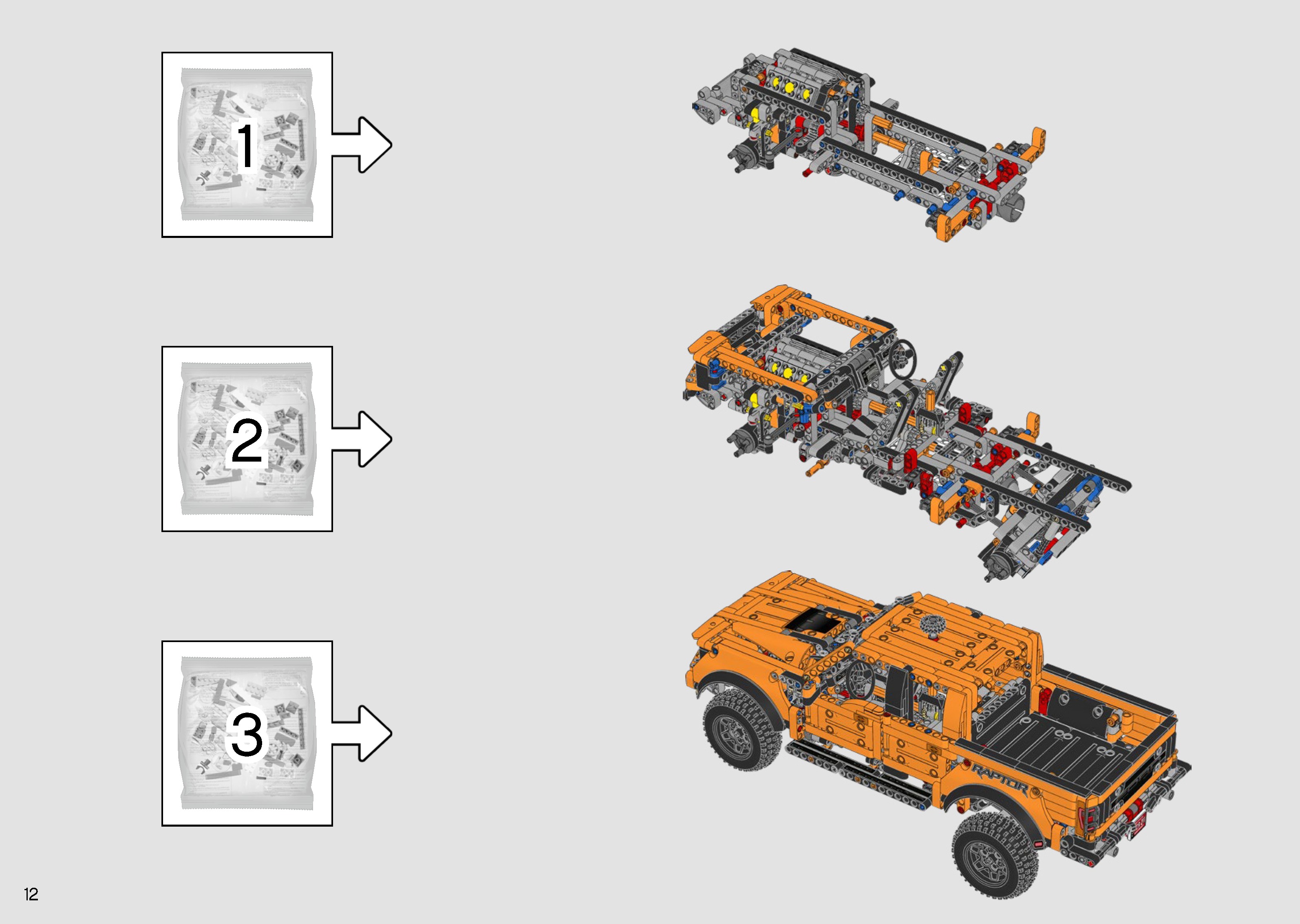 TwindBricks3D - 42126 Ford F-150 Raptor 3D print model_2