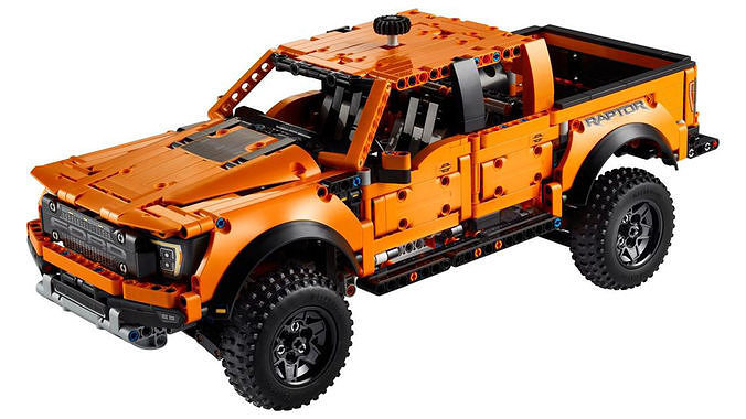 TwindBricks3D - 42126 Ford F-150 Raptor 3D print model