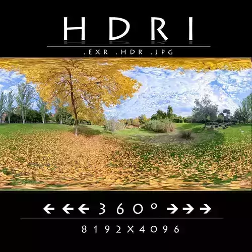  HDRI 018  Autumn Landscape 