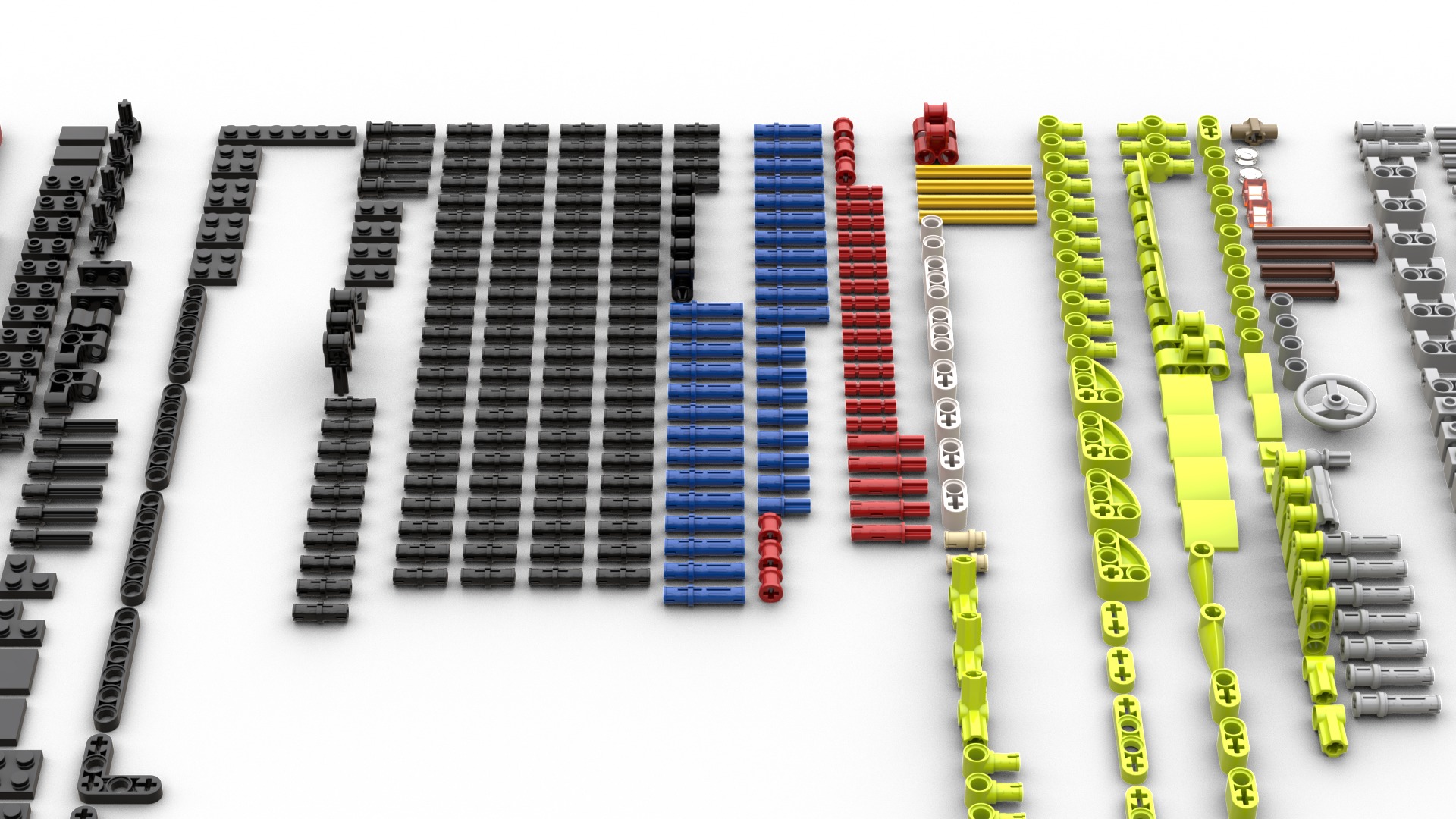 TwindBricks3D - 42138 Ford Mustang Shelby GT500 3D print model_1